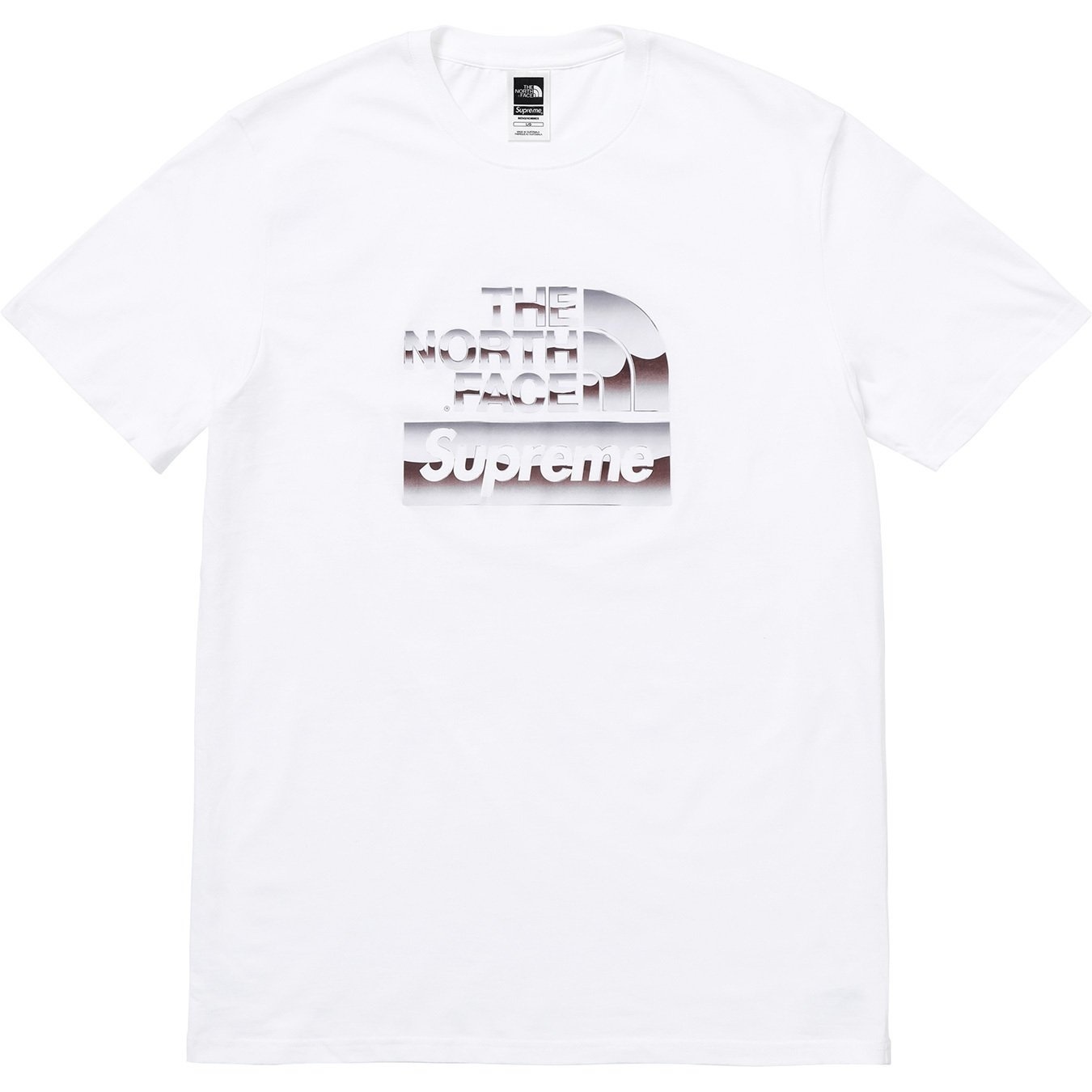Supreme®/The North Face® Metallic Logo T-Shirt view 2